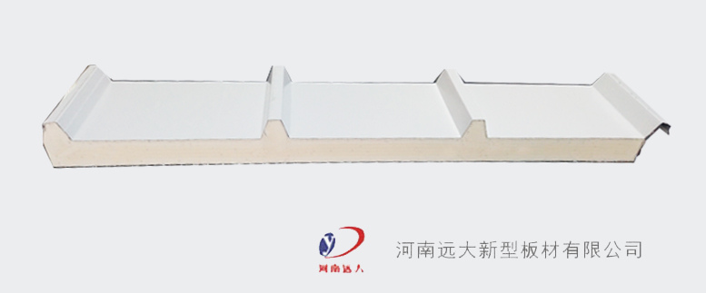 聚氨酯四波峰鋁箔屋面板(圖1) 聚氨酯四波峰鋁箔屋面板(圖1)